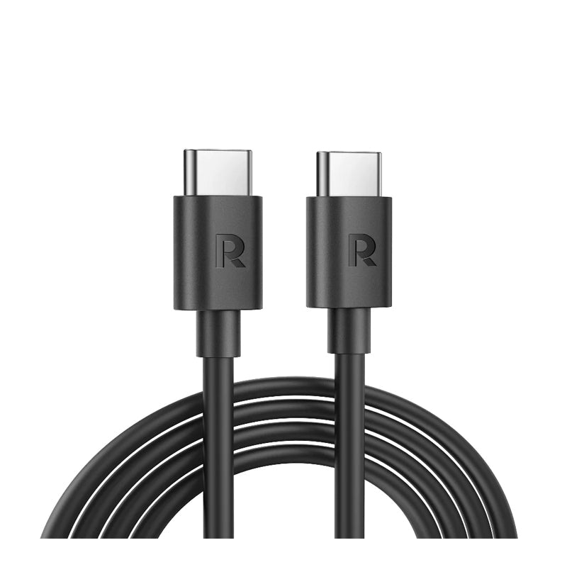 RAVPower USB-C Cable - USB-C To USB-C / 2 Meters / Black
