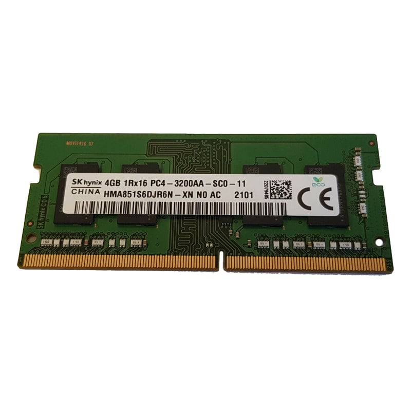 SK Hynix Notebook Memory Module - 4GB / DDR4 / 260-pin / 3200MHz / Open