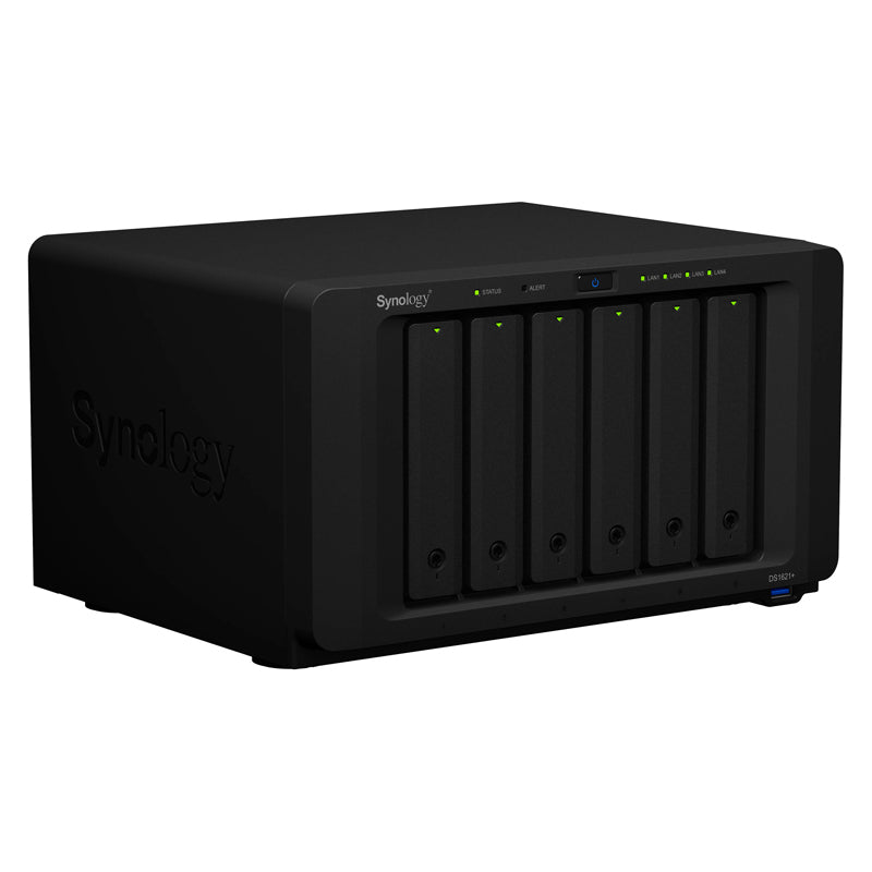 Synology DiskStation DS1621+ - 3TB / 3x 1TB / SATA / 6-Bays / USB / LAN / eSATA / Desktop