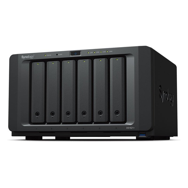 Synology DiskStation DS1621+ - 3TB / 3x 1TB / SATA / 6-Bays / USB / LAN / eSATA / Desktop