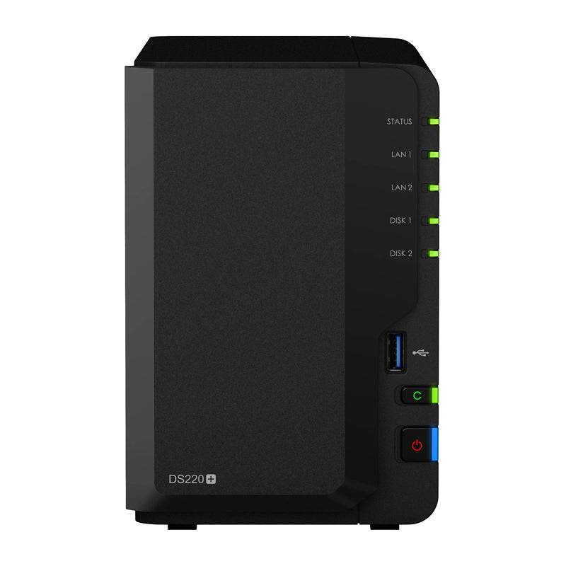 Synology DiskStation DS220+ - 20TB / 2x 10TB / SATA / 2-Bays / USB / LAN / Desktop