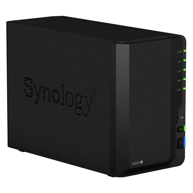 Synology DiskStation DS220+ - 20TB / 2x 10TB / SATA / 2-Bays / USB / LAN / Desktop