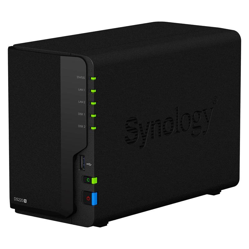 Synology DiskStation DS220+ - 20TB / 2x 10TB / SATA / 2-Bays / USB / LAN / Desktop