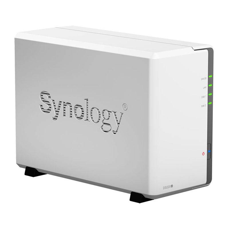 Synology DiskStation DS220J - 16TB / 2x 8TB / SATA / 2-Bays / USB / LAN / Desktop