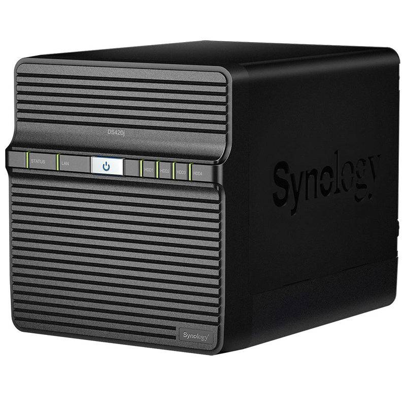 Synology DiskStation DS420J - 12TB / 2x 6TB / SATA / 4-Bays / USB / LAN / Desktop