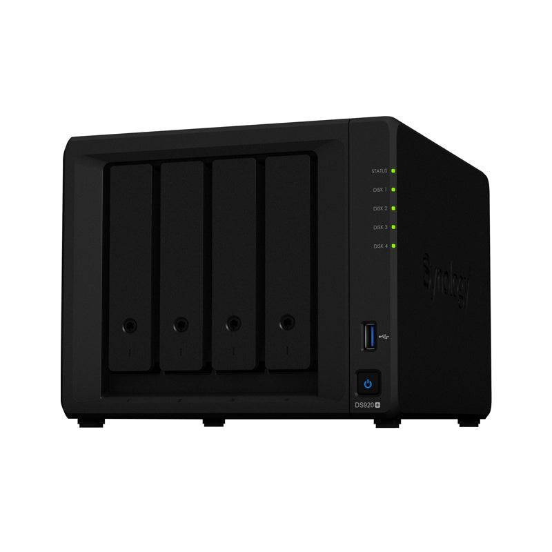 Synology DiskStation DS920+ - 3TB / 3x 1TB / SATA / 4-Bays / USB / LAN / eSATA / Desktop