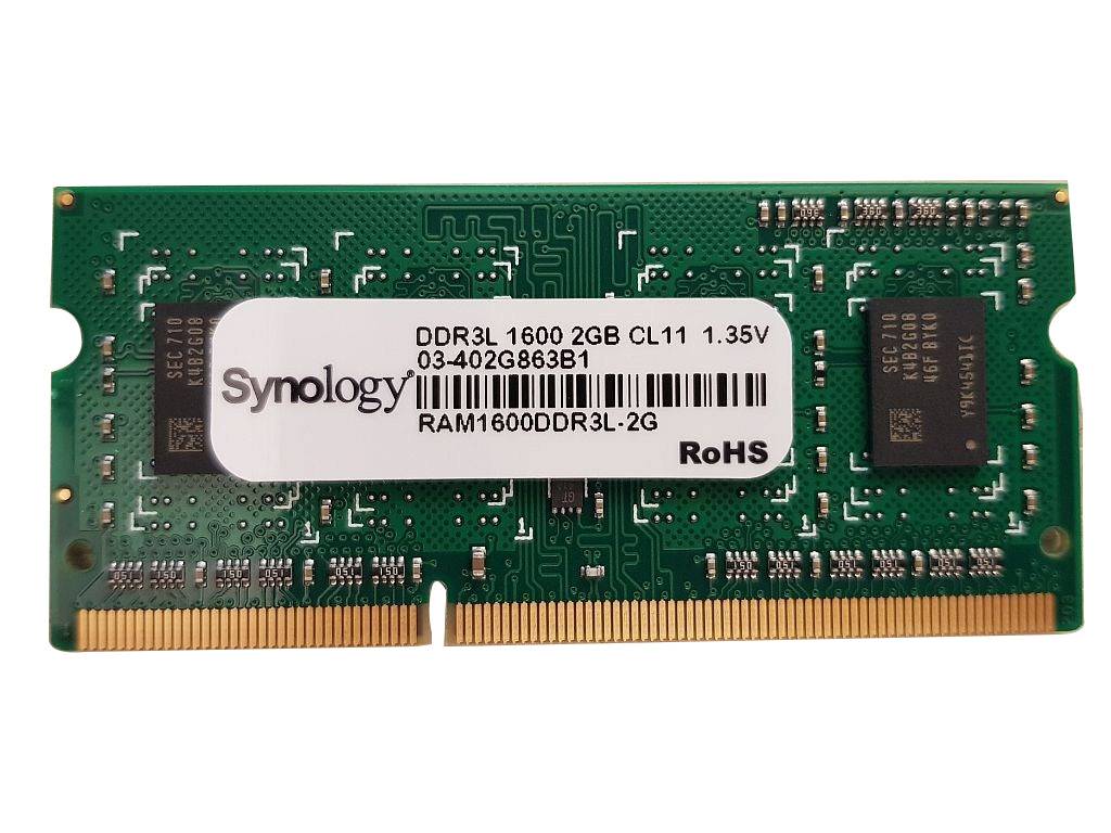 Synology NAS Memory - 2GB / DDR3L / 1600MHz / NAS Memory Module