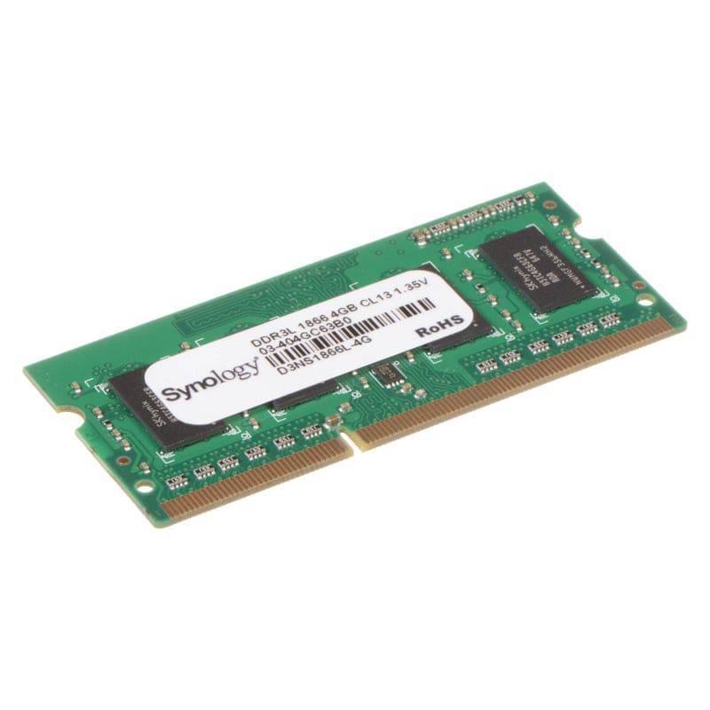 Synology NAS Memory - 4GB / DDR3L / 204-pin / 1866MHz / NAS Memory Module