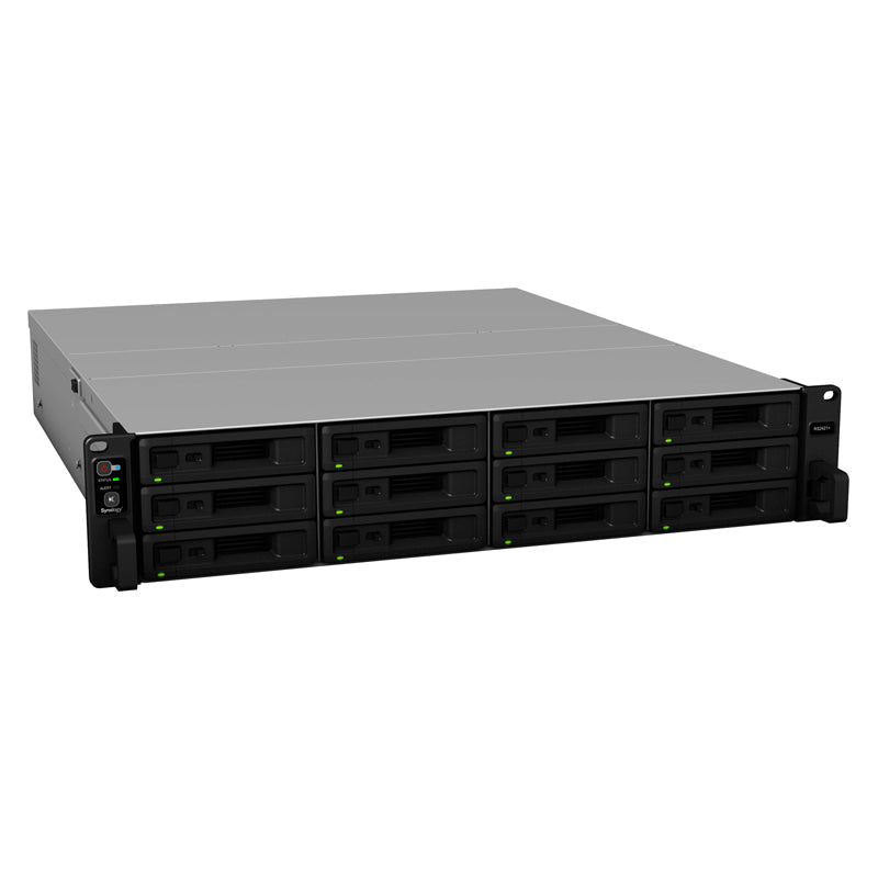 Synology RackStation RS2421+ - 192TB / 12x 16TB / SATA / 12-Bays / USB / LAN / Rack (2U)