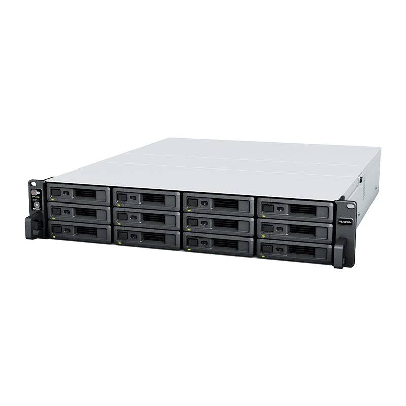 Synology RackStation RS2421RP+ - 96TB / 12x 8TB / SATA / 12-Bays / USB / LAN / Rack (2U)