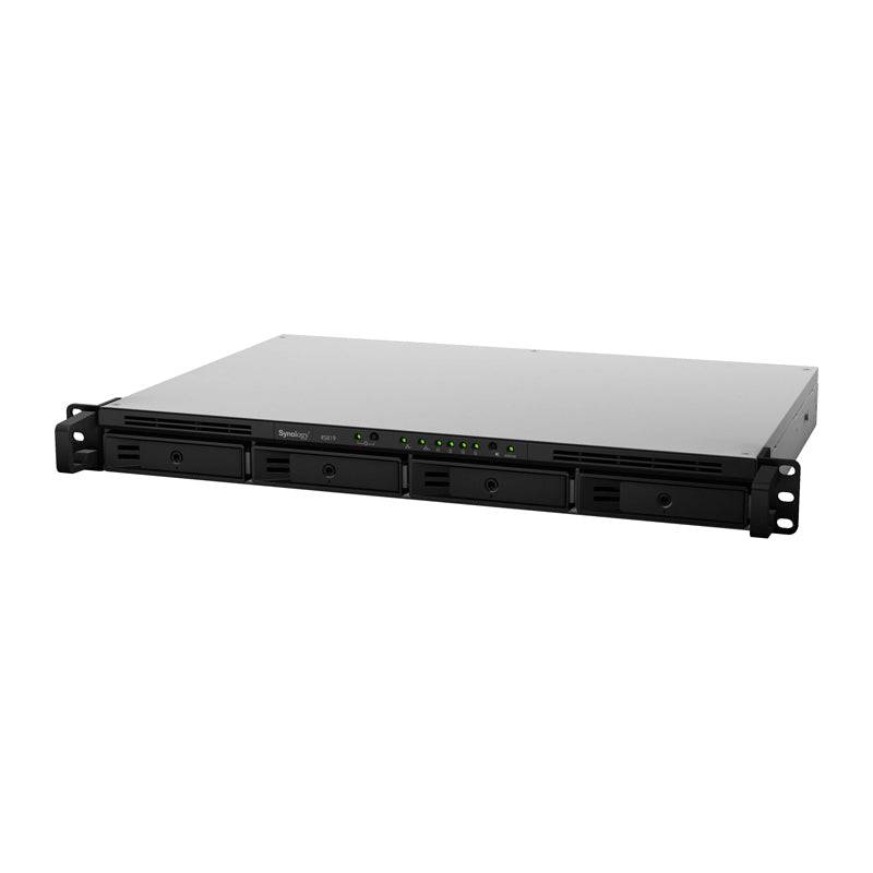 Synology RackStation RS819 - 12TB / 2x 6TB / SATA / 4-Bays / eSATA / USB / LAN / Rack (1U)