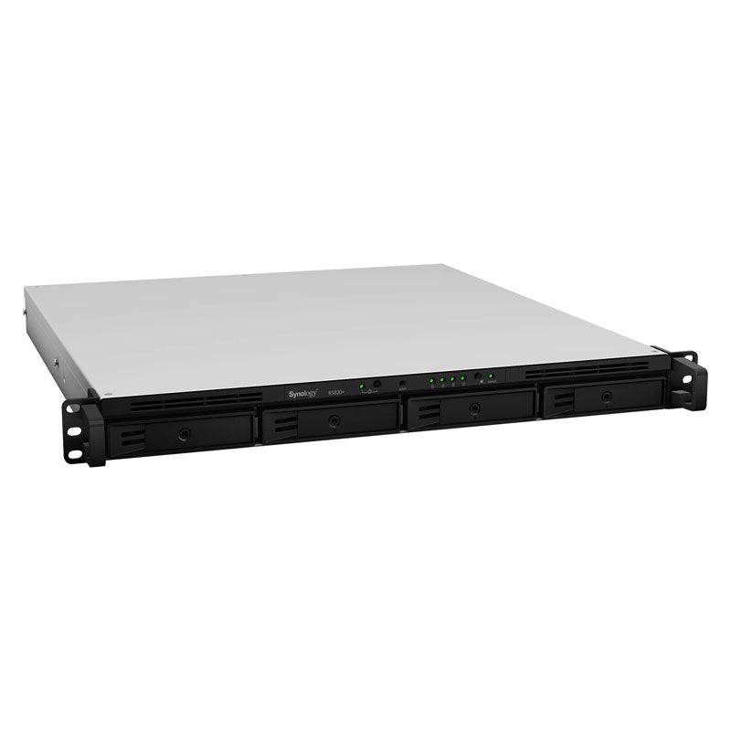 Synology RackStation RS820+ - 12TB / 3x 4TB / SATA / 4-Bays / eSATA / USB / LAN / Rack (1U)
