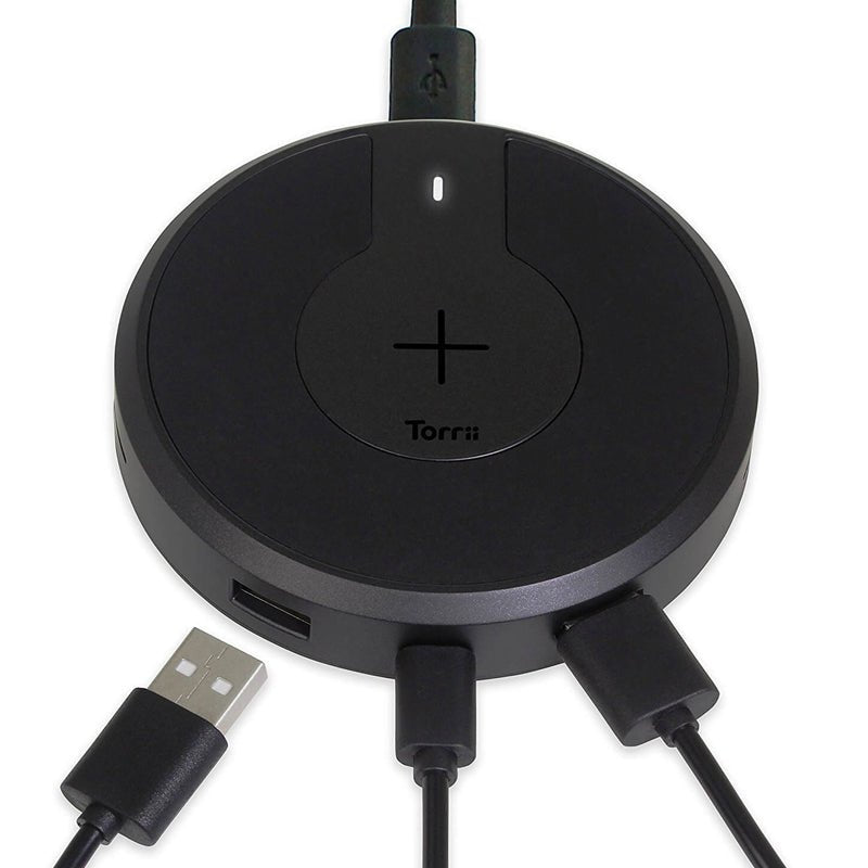 Torrii Bolt Wireless Charging Hub - 15W / Black