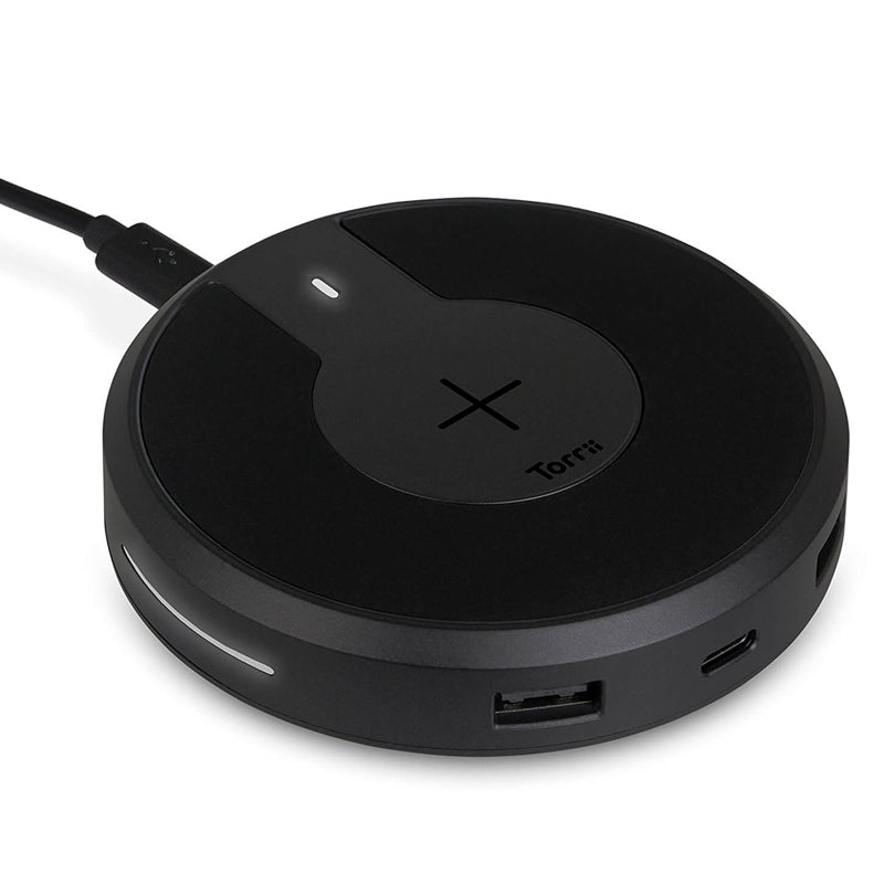 Torrii Bolt Wireless Charging Hub - 15W / Black