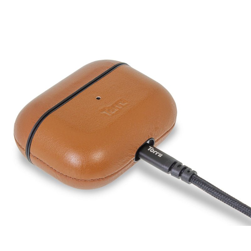 Torrii Luxcraft Leather Case For Airpods Pro - Brown