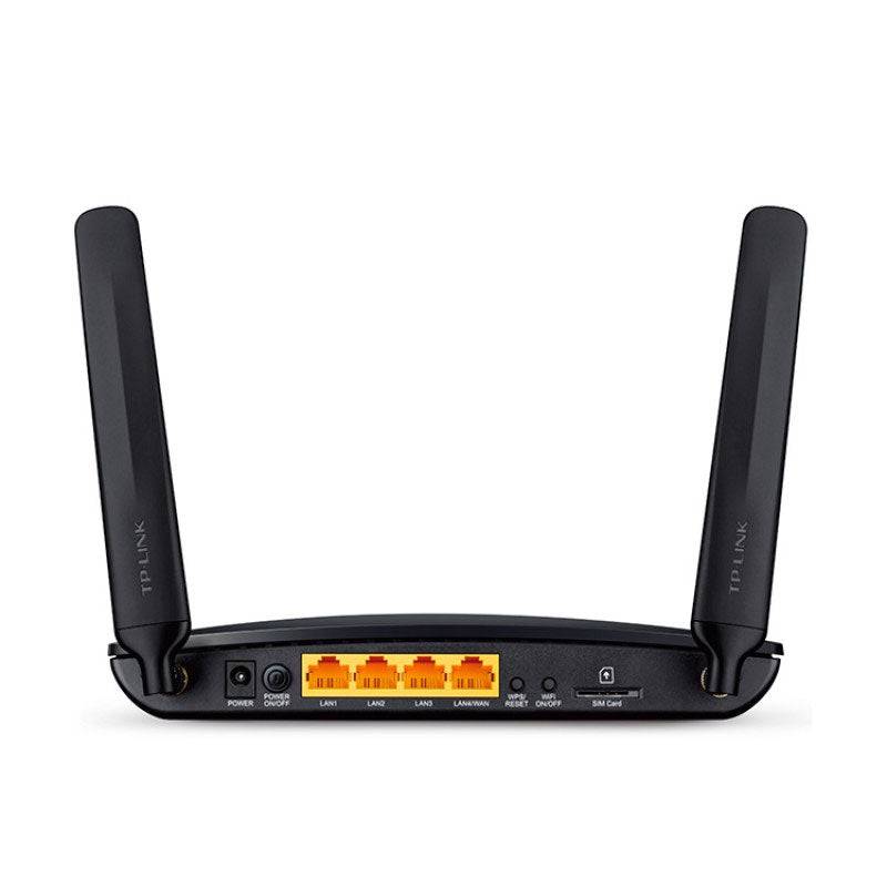 TP-Link AC750 Dual Band 4G LTE Router - 433Mbps / 1x SIM Card Slot / 1x WAN+LAN / 3x LAN