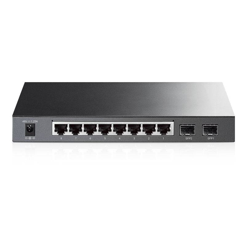 TP-Link TL-SG2210P 8-Port Gigabit Smart PoE Switch - 8 Ports / SFP Slots - Switch