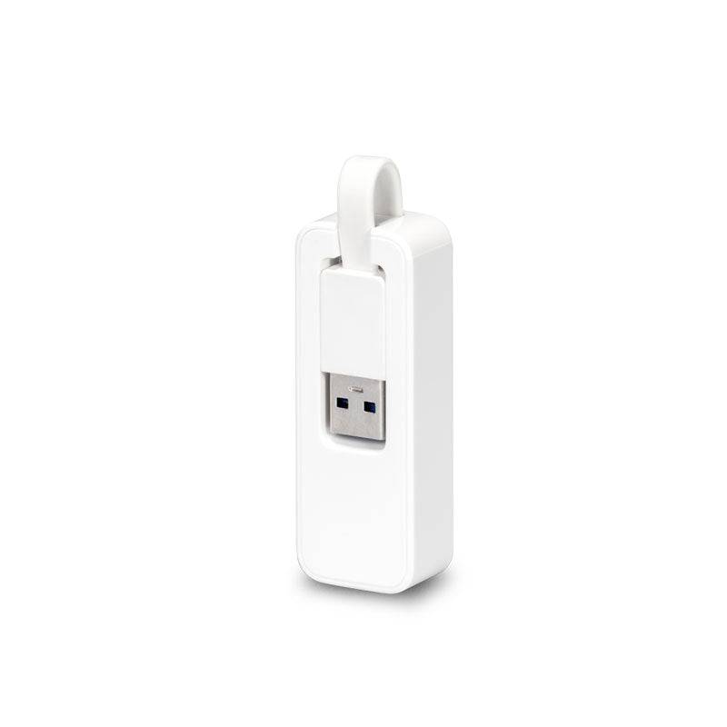 TP-Link UE300 USB 3.0 Gigabit Ethernet Network Adapter - 1x LAN / Gigabit / USB 3.0 / White