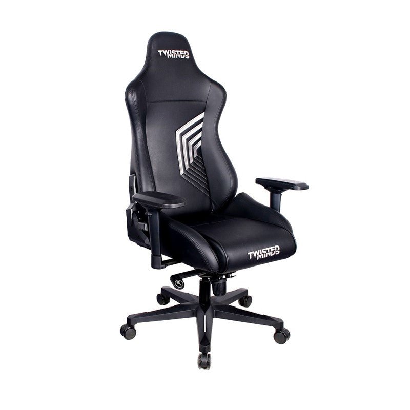 Twisted Minds Pro Comfort Gaming Chair - 165° / 700mm / Multi-functional Tilt / Black/Grey