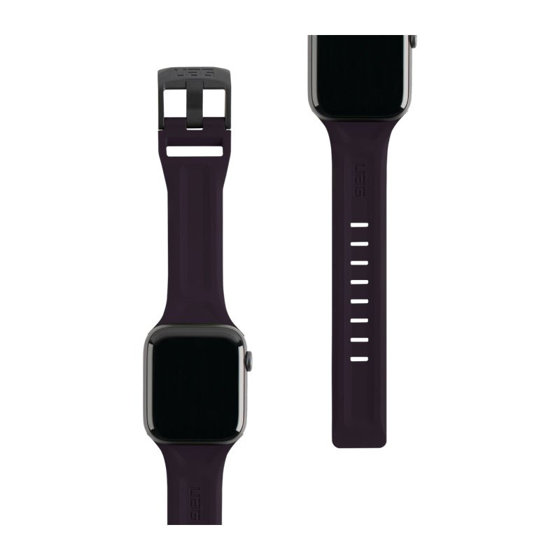 UAG Silicone Scout Strap - Apple Watch 42mm / 44mm / 45mm / Aubergine