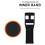 UAG Silicone Scout Strap - Apple Watch 42mm / 44mm / 45mm / Black