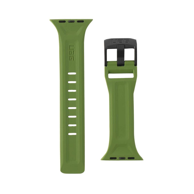 UAG Silicone Scout Strap - Apple Watch 42mm / 44mm / 45mm / Olive Green