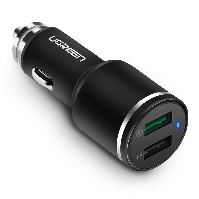 Ugreen Car Fast Charger - 30W / Black