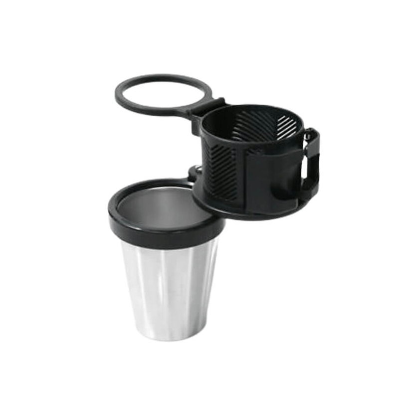Universal SUV Car Cup Holder for Drinks - Black/White