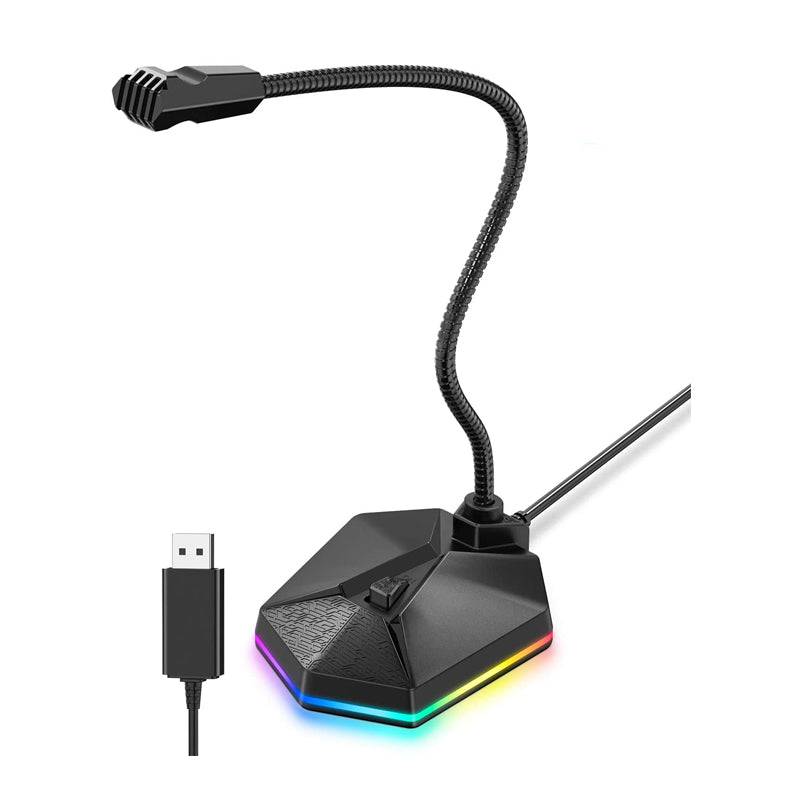 USB Computer Microphone - USB 2.0 / Black