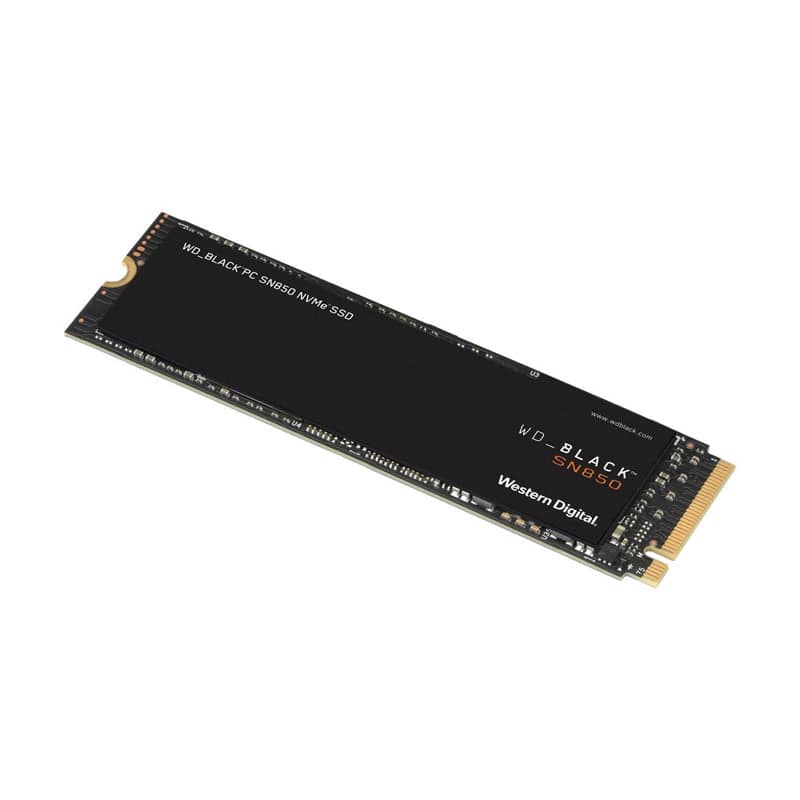 WD Black SN850 NVMe SSD - 500GB / M.2 2280 / PCIe 4.0 - SSD (Solid State Drive)