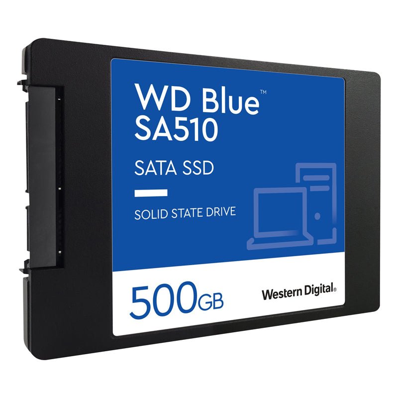 WD Blue SA510 SATA SSD - 500GB / 2.5-inch / SATA-III - SSD (Solid State Drive)