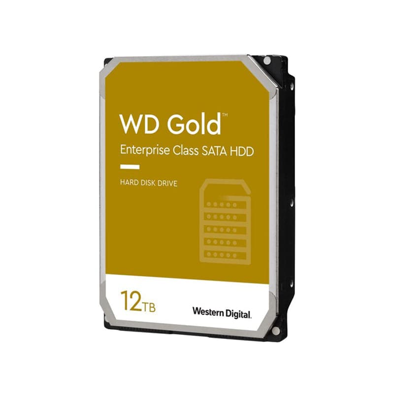 WD Gold Enterprise Class Hard Drive - 12TB / 3.5-inch / SATA-III / 7200 RPM / 256MB Buffer