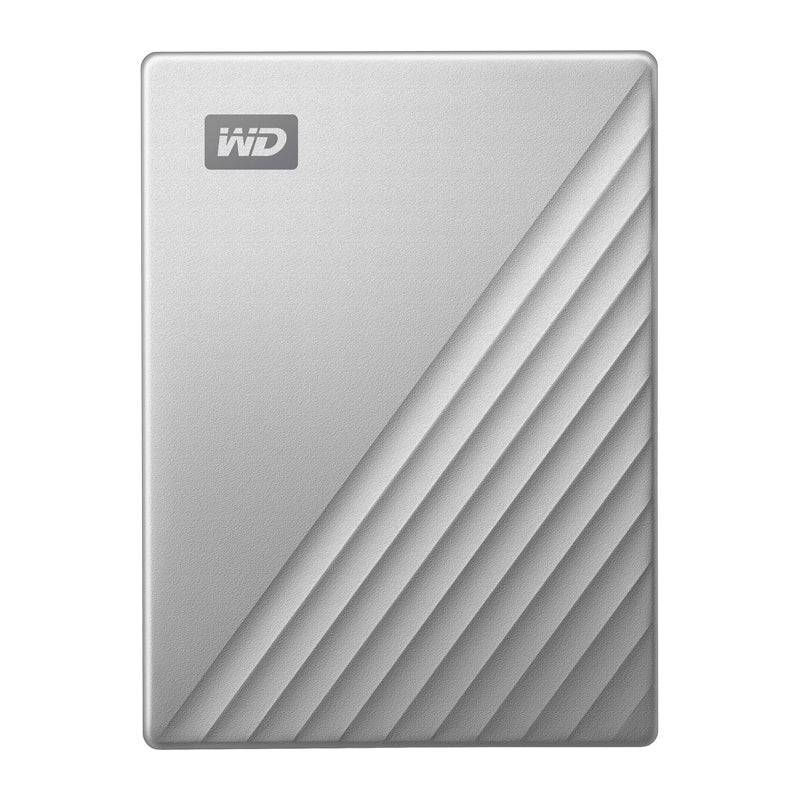 WD My Passport Ultra - 4TB / USB 3.0 Type-C / Silver / External Hard Drive