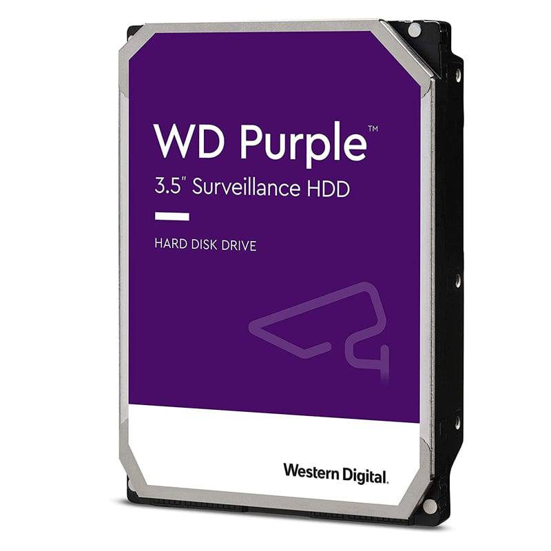 WD Purple Surveillance Hard Drive - 12TB / 3.5-inch / SATA / 256MB Buffer