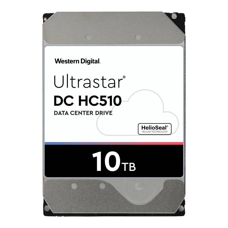 WD Ultrastar DC HC510 Hard Drive - 10TB / 3.5-inch / SAS / 7200 RPM / 1.2 GBps