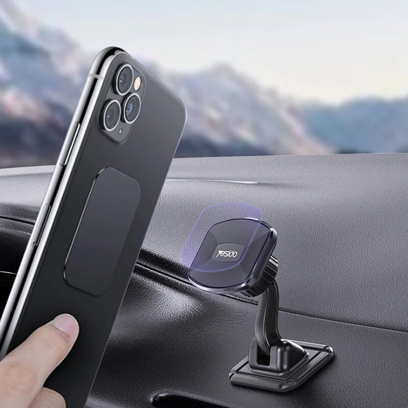 Yesido C129 Car Phone Holder - Magnetic / Black