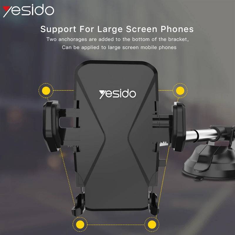 Yesido C40 Car Holder - Black