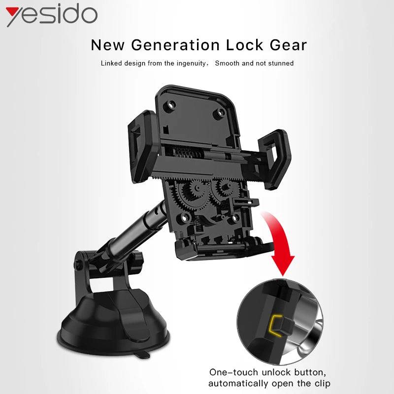 Yesido C40 Car Holder - Black