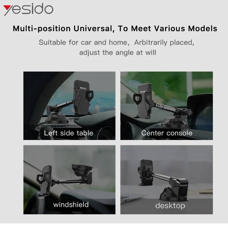 Yesido C40 Car Holder - Black