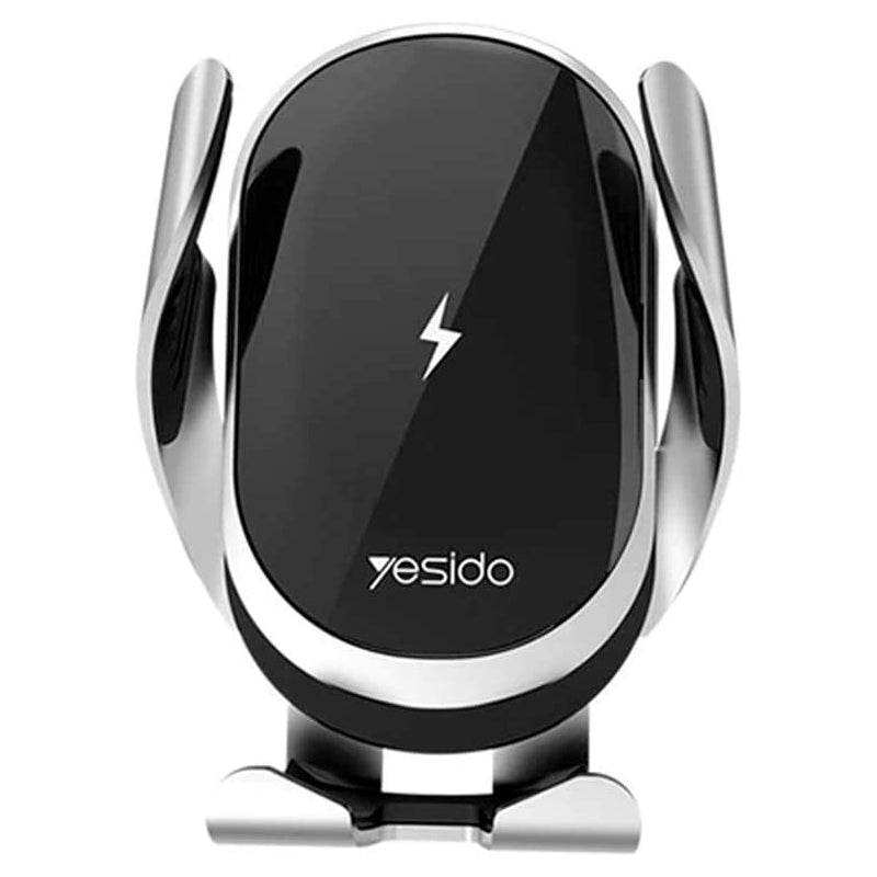 Yesido C78 Automatic Clamping Car Wireless Charger - Black
