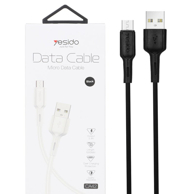 Yesido CA42 Charging Cable - Micro USB / Black