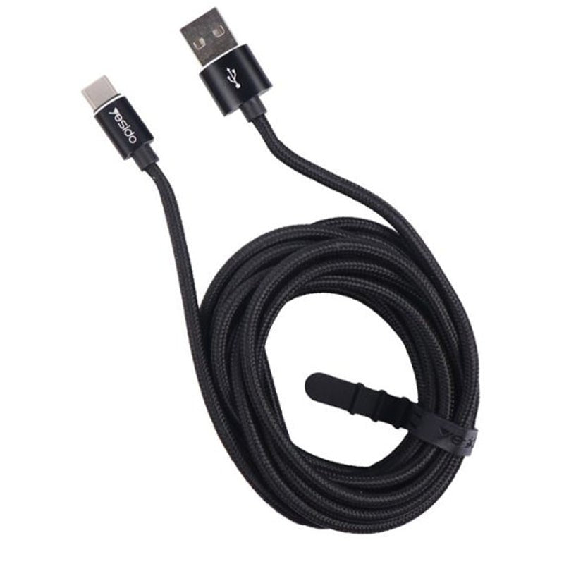 Yesido CA58 Fast Charging Cable - Lightning / 3 Meters / Black