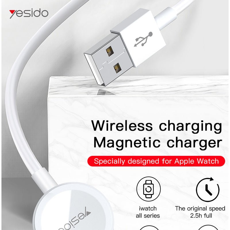 Yesido CA70 Watch Wireless Charger - White