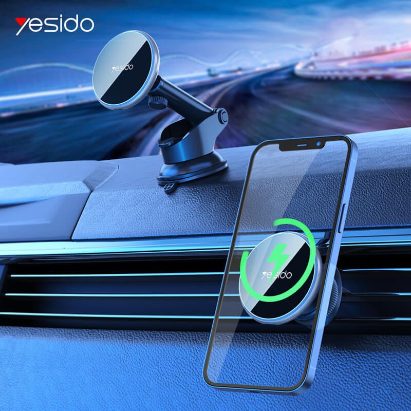 Yesido Magnetic Car Phone Holder C132 - Black