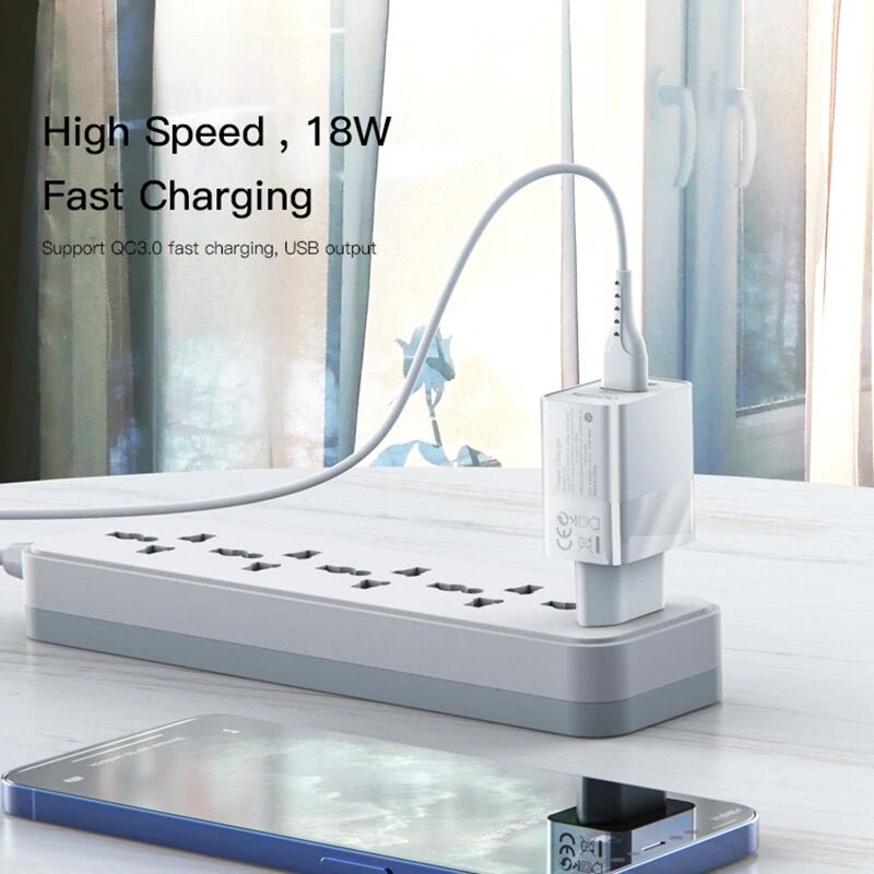 Yesido YC32 Power Adapter - Dual Port / QC3.0 / White