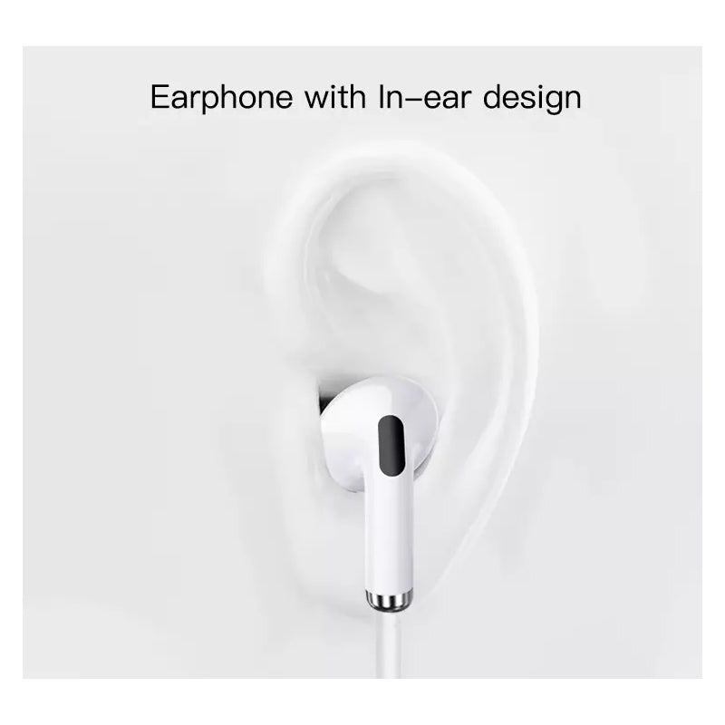 Yesido YH-33 Earphone - 3.5mm Jack / In-Ear / Wired / White