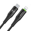 Mcdodo 36W Stronger SR LED Auto Power Off PD Lightning To Type C Cable 1.8M CA-7361