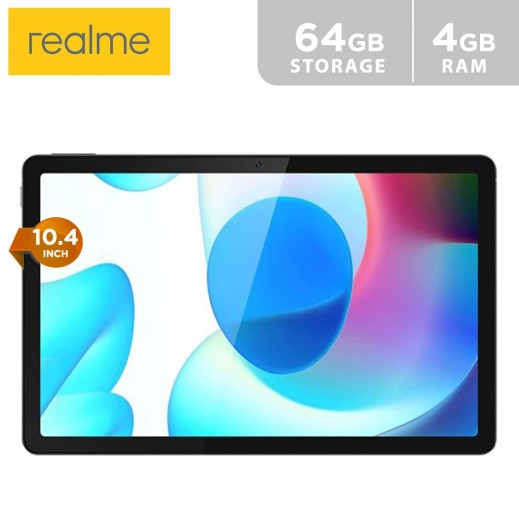 Realme Tab Pad LTE 4G 10.4 64GB / 4GB Ram Tablet – Gray