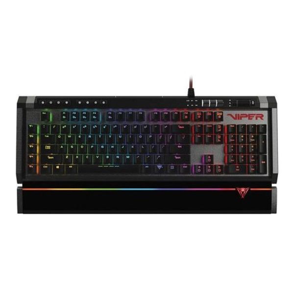 Patriot Viper V770 RGB-Backlit Mechanical Desktop Gaming Wired Keyboard - Black