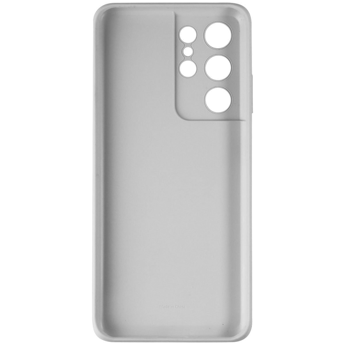 Samsung Galaxy S21 Ultra / S21 Ultra 5G Silicone Cover – Light Gray